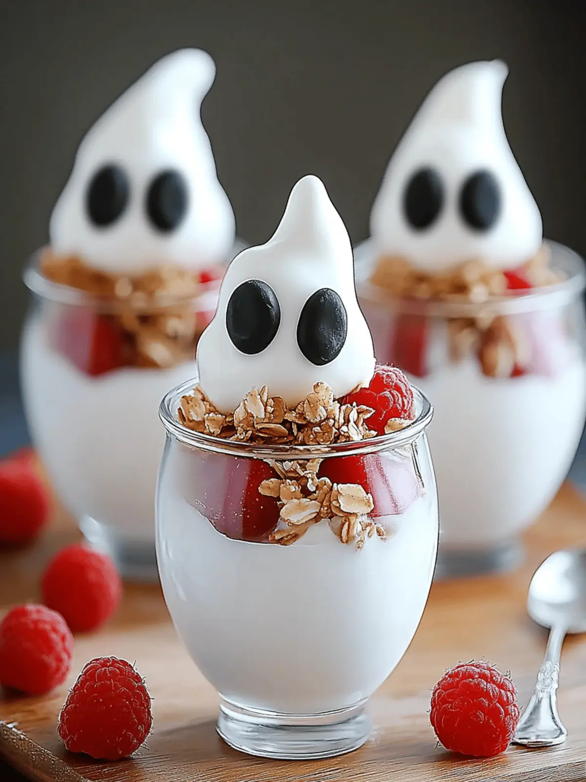 Create Fun Ghostly Yogurt Parfaits for a Spooktacular Breakfast 4 Ghostly Yogurt Parfaits