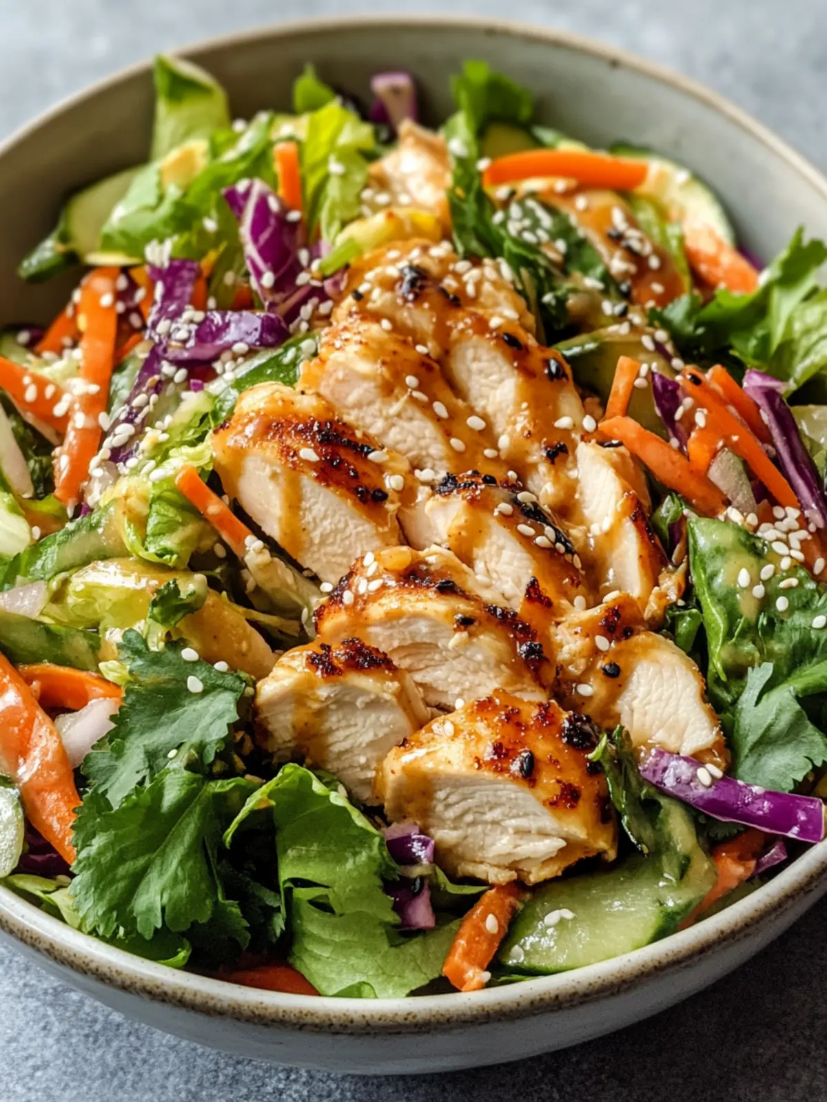 Asian Sesame Chicken Salad