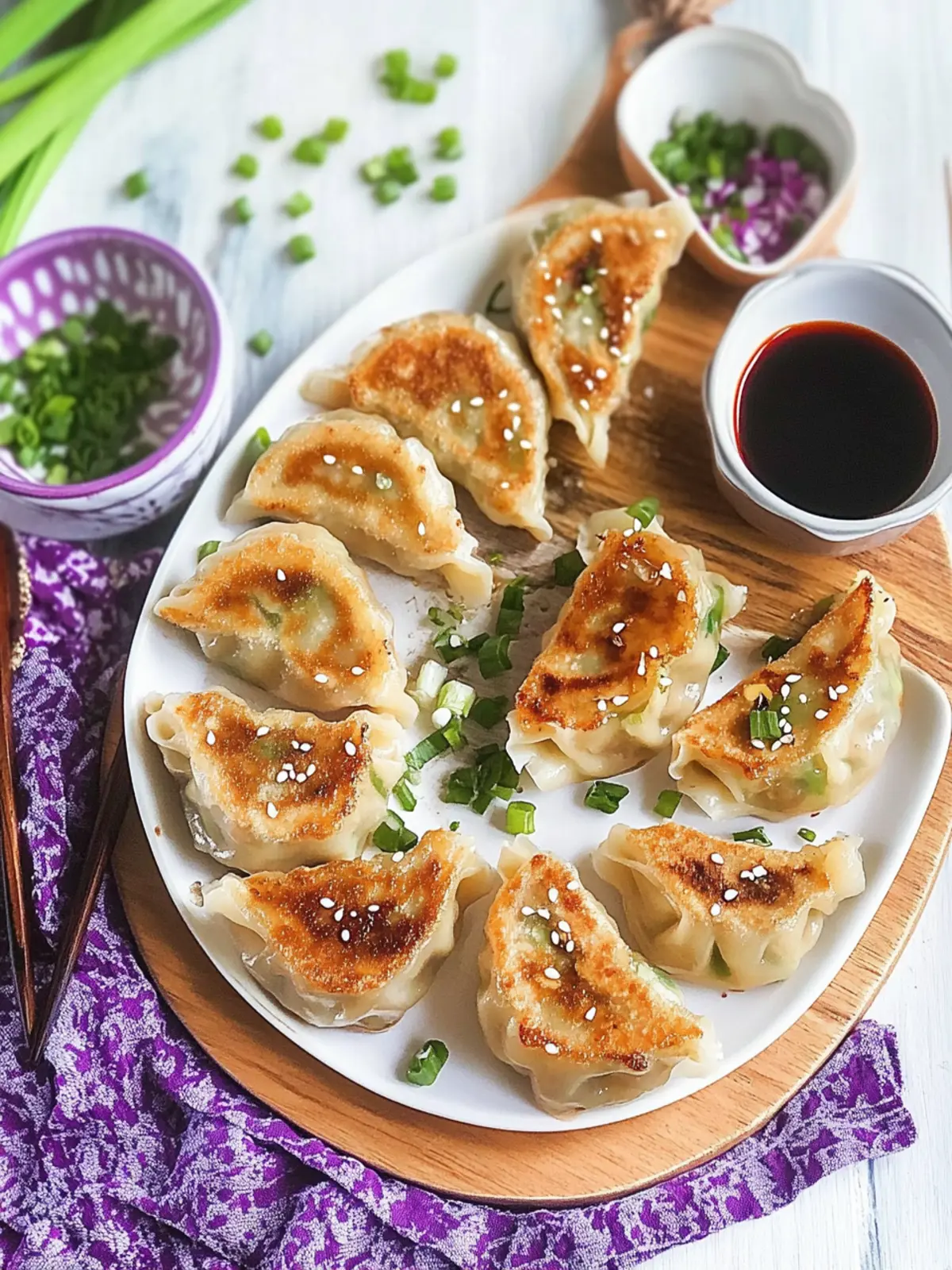 Heart Shaped Pork Potstickers