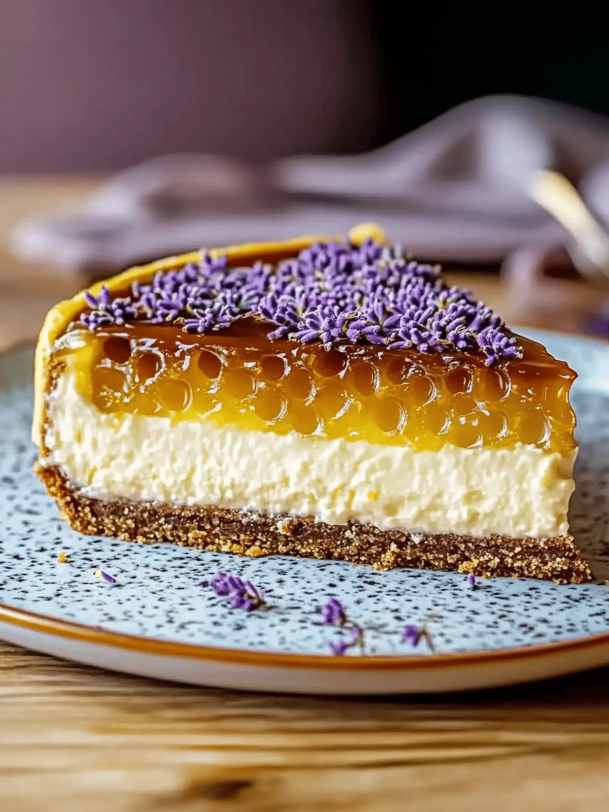 Irresistible Lemon Lavender Cheesecake That's Vegan and Divine 2 Lemon Lavender Cheesecake