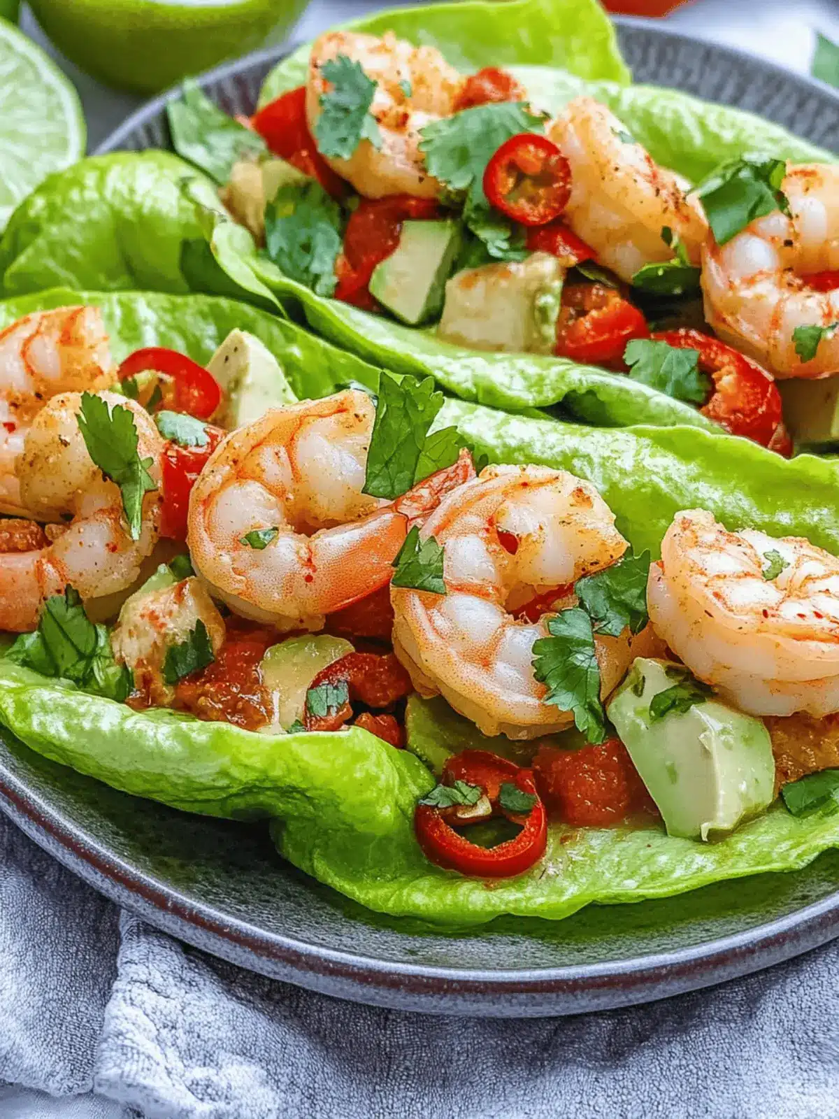 Chili Lime Shrimp Wraps: A Zesty Twist for Clean Eating 4 Chili Lime Shrimp Wraps