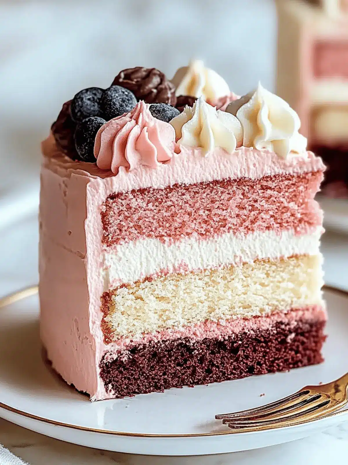 Neapolitan Cake: Three Layers of Pure Delight Awaits You 3 Neapolitan Cake: Three Layers of Pure Delight Awaits You