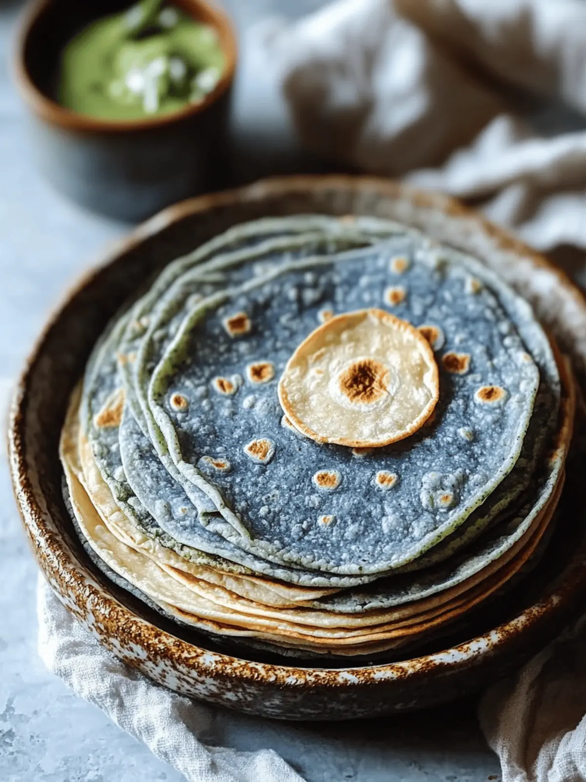 Blue Corn Tortillas