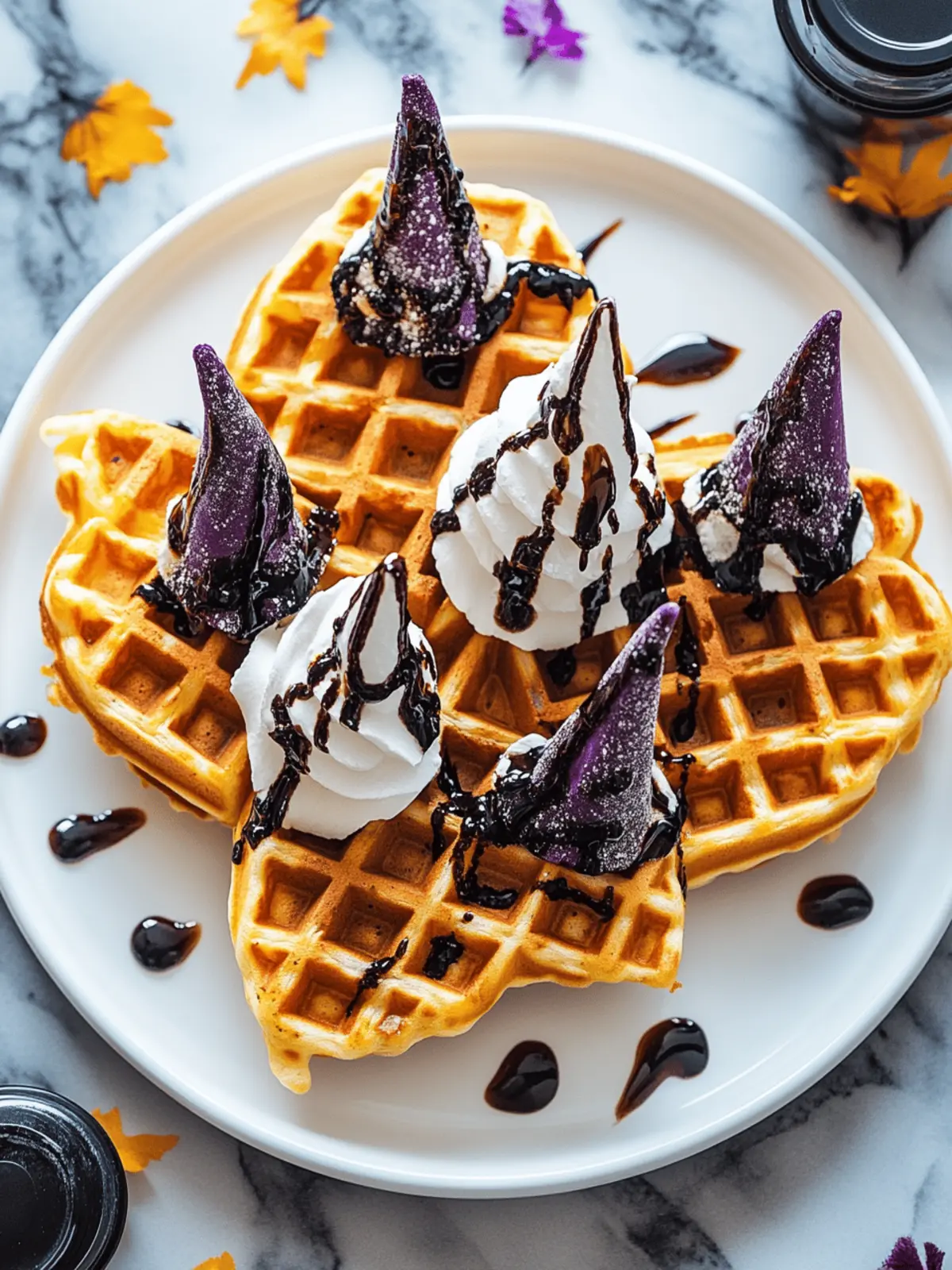 Witch Hat Waffles That Will Enchant Your Halloween Breakfast 2 Witch Hat Waffles
