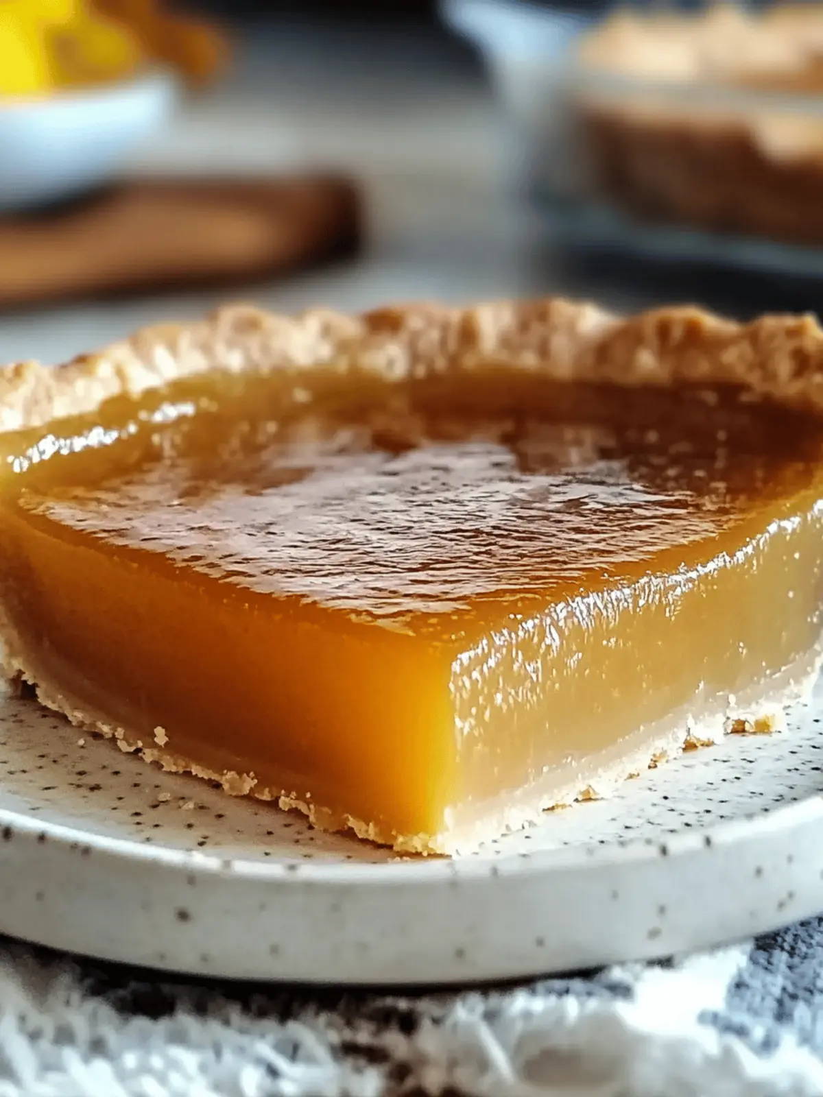Indulge in Salted Honey Pie: A Sweet Southern Classic 2 Salted Honey Pie