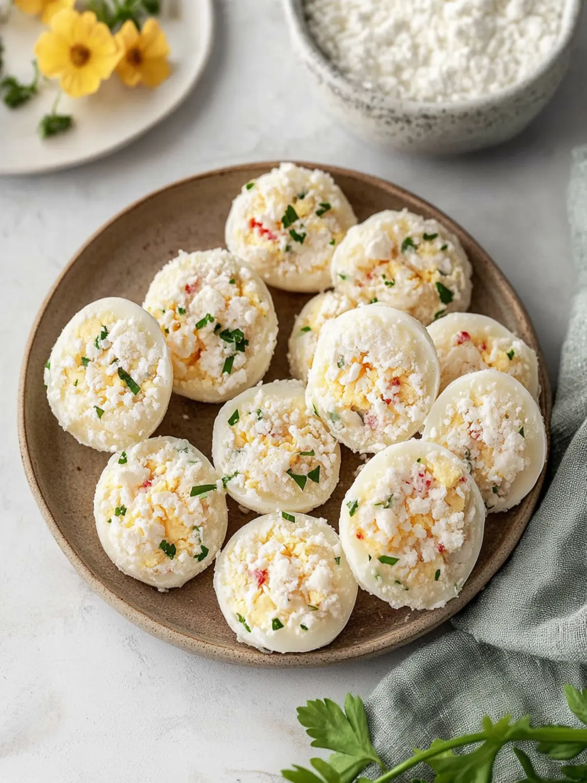 Delicious Egg White Bites with Spinach and Cheese Magic 3 Egg White Bites