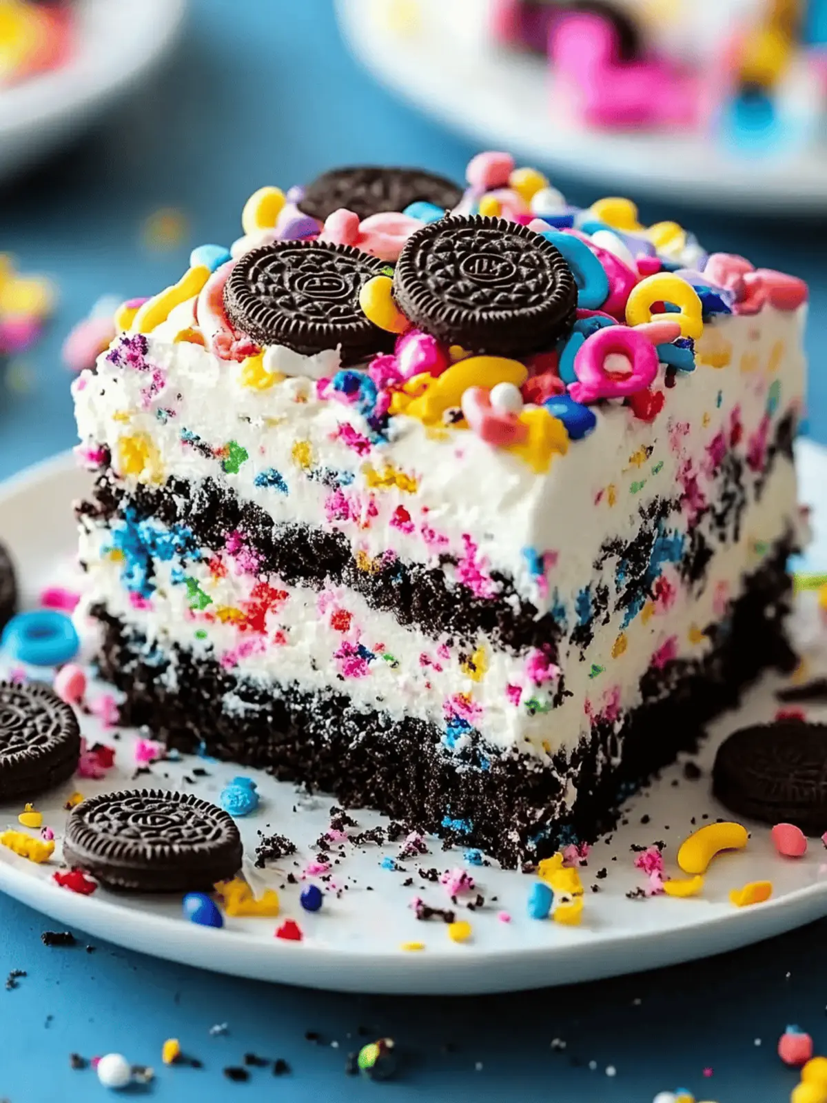 Colorful Funfetti Oreo Icebox Cake for Effortless Celebrations 2 Funfetti Oreo Icebox Cake