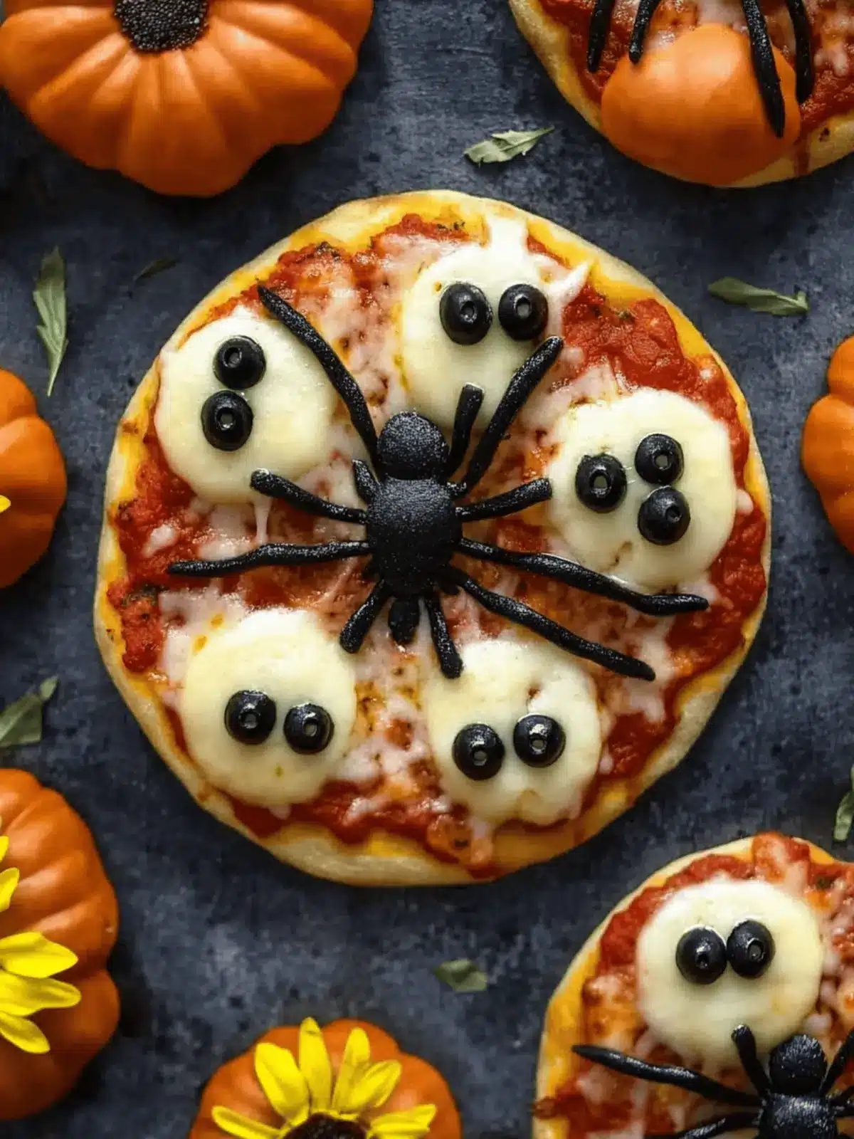 Spooky Spider Pizza Recipe for a Fun Halloween Treat 4 Spider Pizza