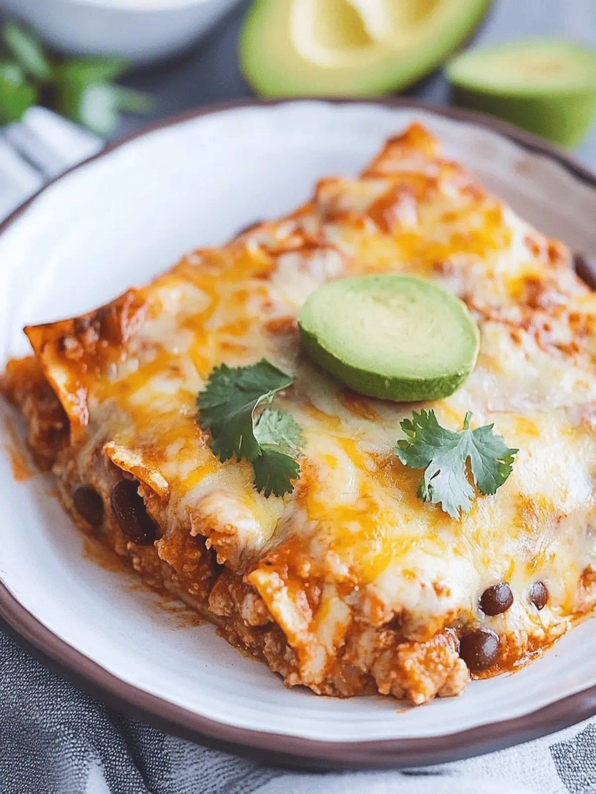 Irresistible Bean and Cheese Enchilada Casserole for Any Night 3 Bean and Cheese Enchilada Casserole