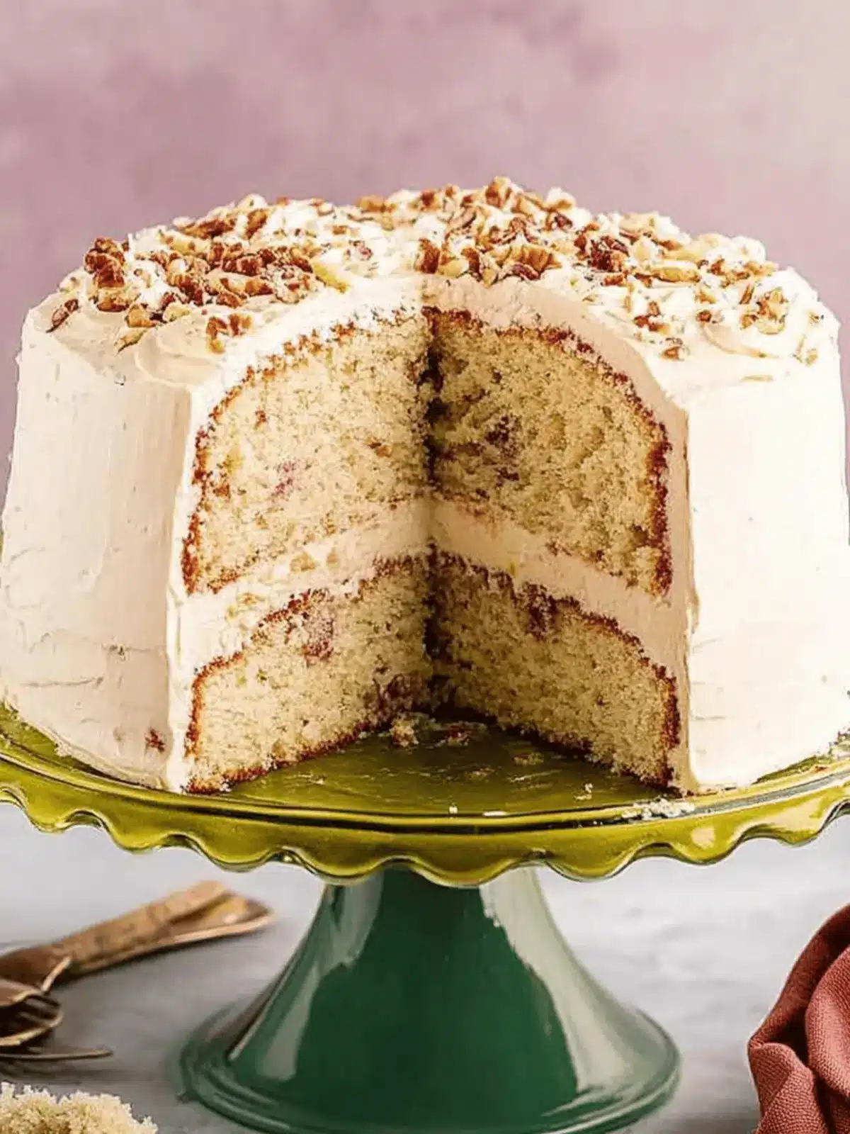 Irresistible Italian Cream Cake with Coconut & Pecans 3 Italian Cream Cake