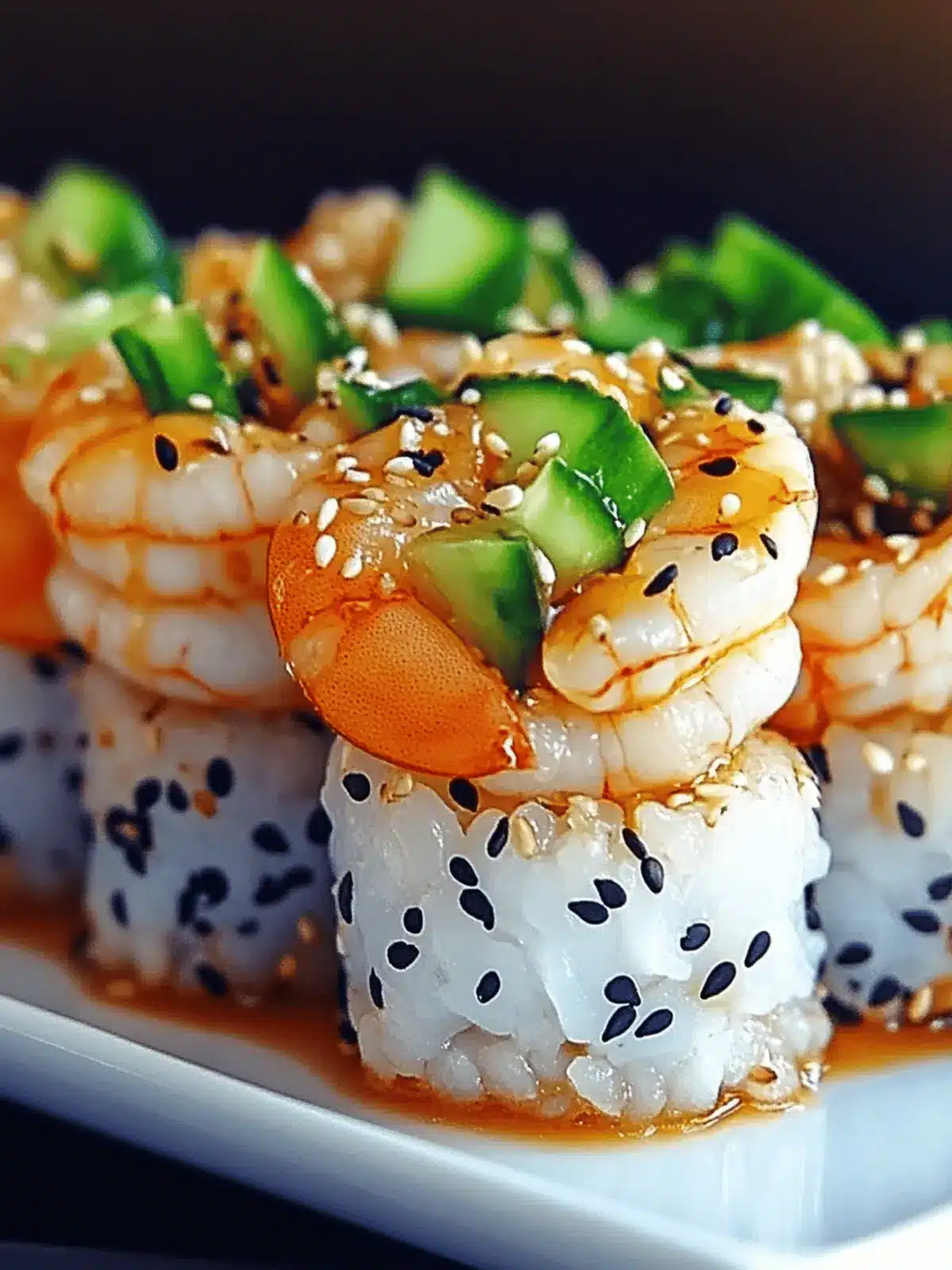 Spicy Shrimp Sushi Stacks: Elevate Your Home Dining Experience 4 SPICY SHRIMP SUSHI STACKS