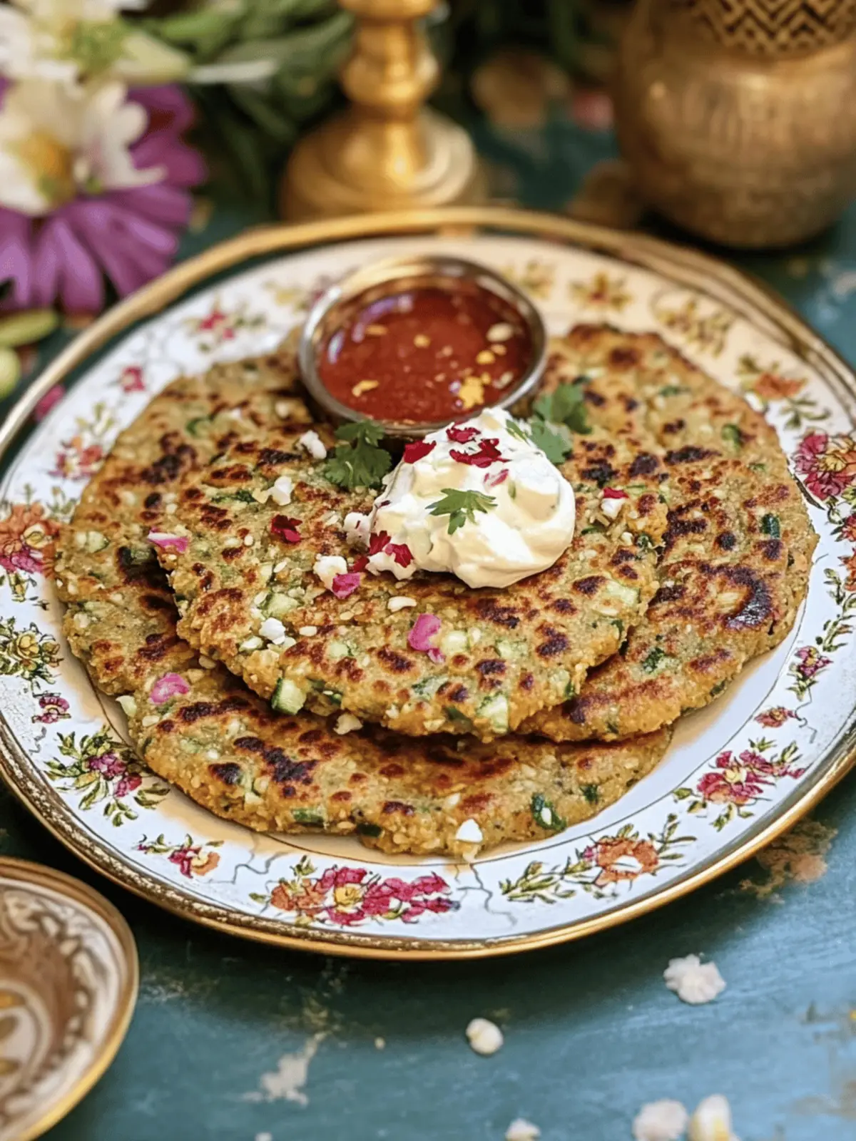 Cucumber Millet Thalipeeth: Crispy Fasting Snack That Delights 2 Cucumber Millet Thalipeeth