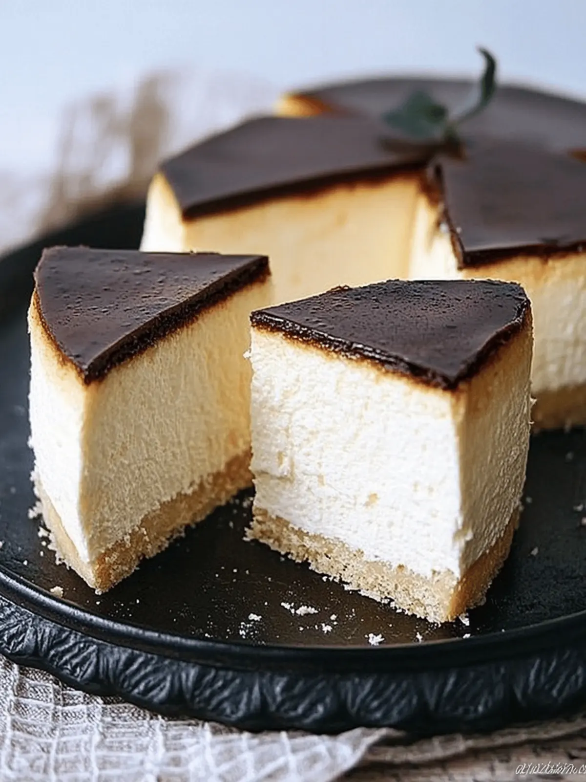 Heavenly Bird s Milk Cake with Whipped Sour Cream Mousse 3 Heavenly Bird s Milk Cake with Whipped Sour Cream Mousse