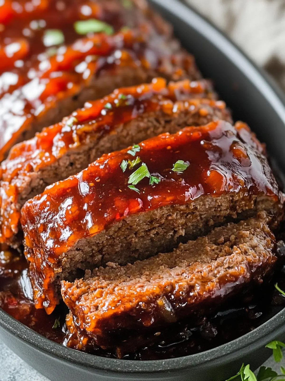 Best Bourbon Glaze Meatloaf