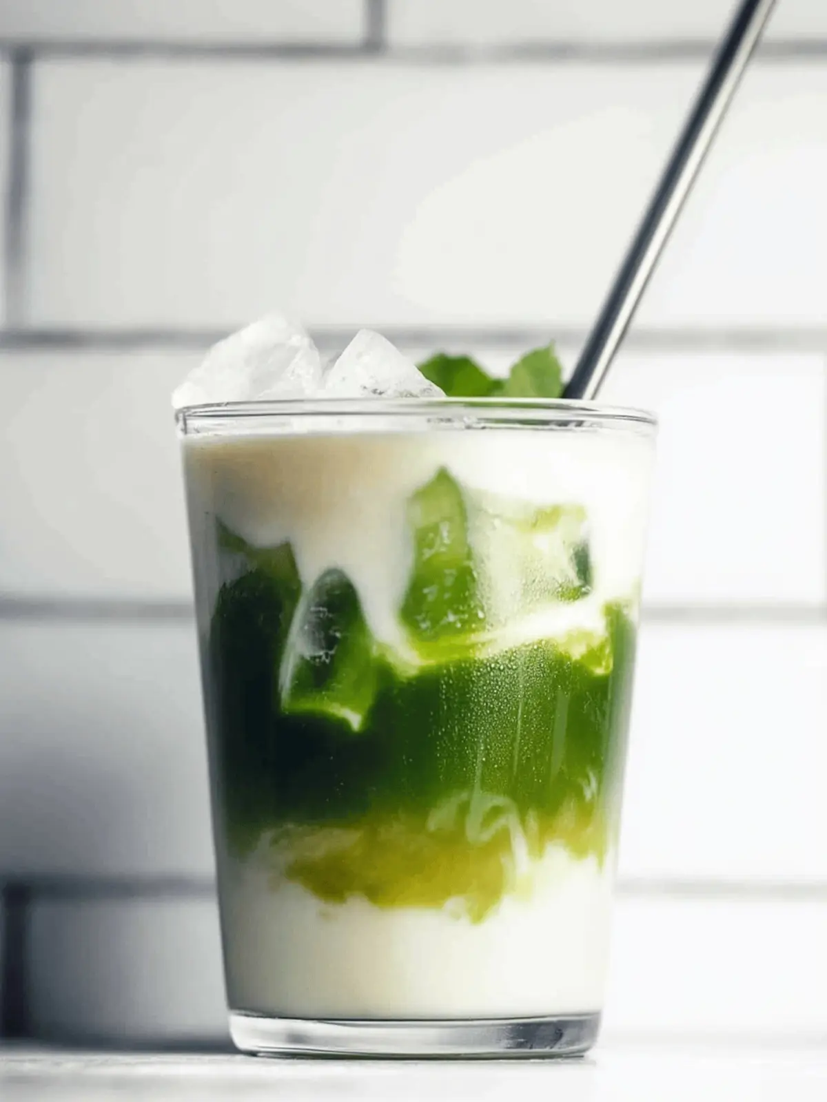 Iced Matcha Lattes