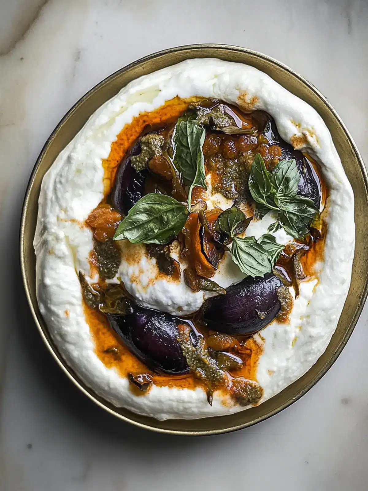 Healthy Eggplant Borani