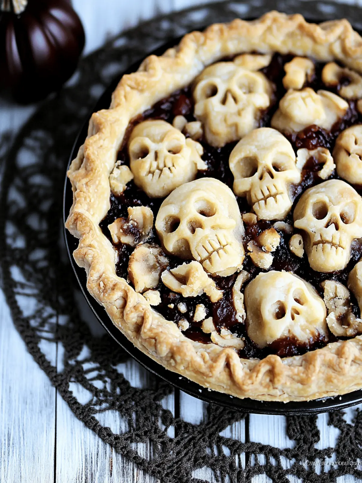 Halloween Shrunken Heads Pie: A Spooky Dessert Delight 3 Halloween Shrunken Heads Pie