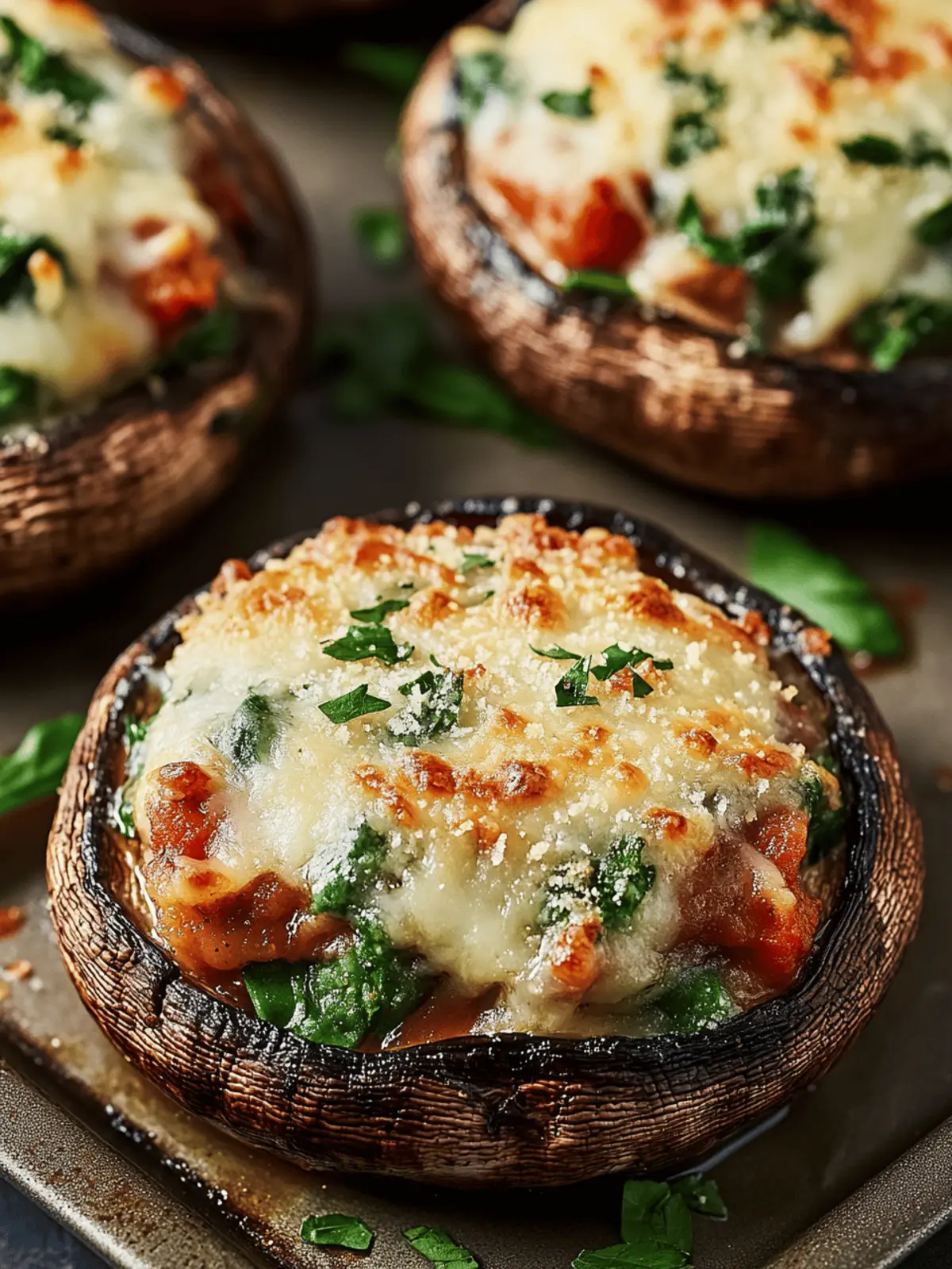 Stuffed Portobello Mushrooms: Your New Favorite Comfort Food 3 Stuffed Portobello Mushrooms