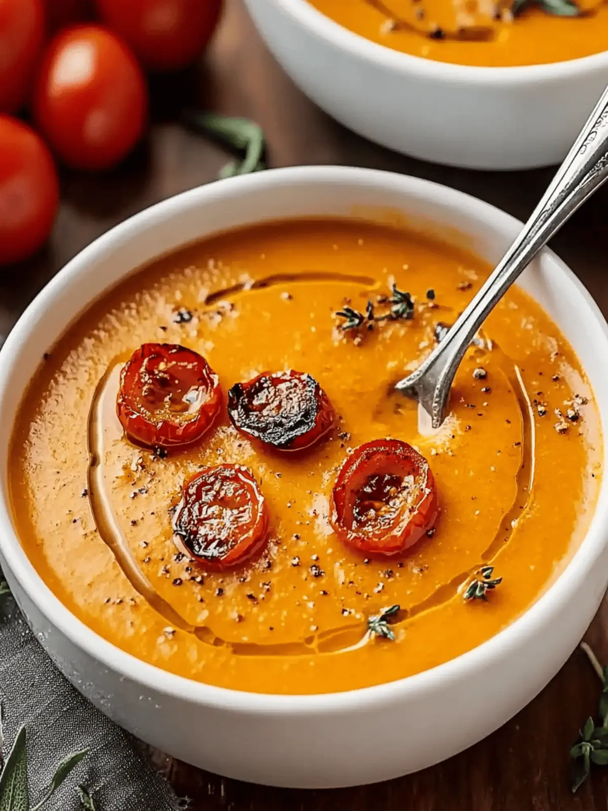 Irresistible Creamy Roasted Garlic Tomato Soup Recipe Delight 3 Creamy Roasted Garlic Tomato Soup