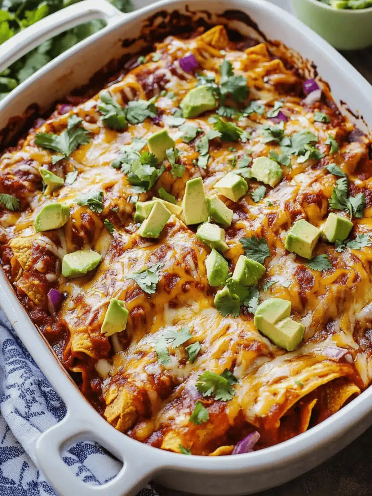 Ultimate Vegetarian Enchilada Casserole for Super Cozy Nights 3 Vegetarian Enchilada Casserole