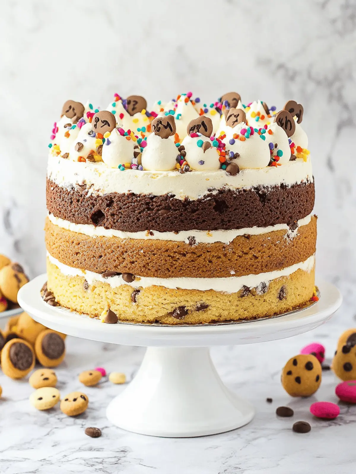 Ultimate Layered Cookie Cake