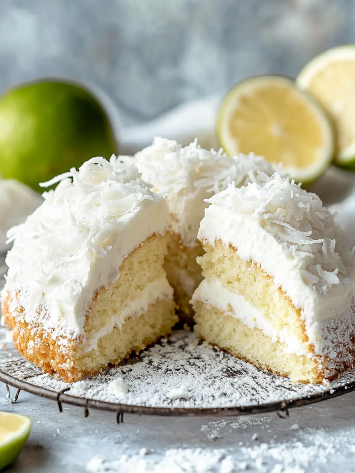Vegan Coconut Cake