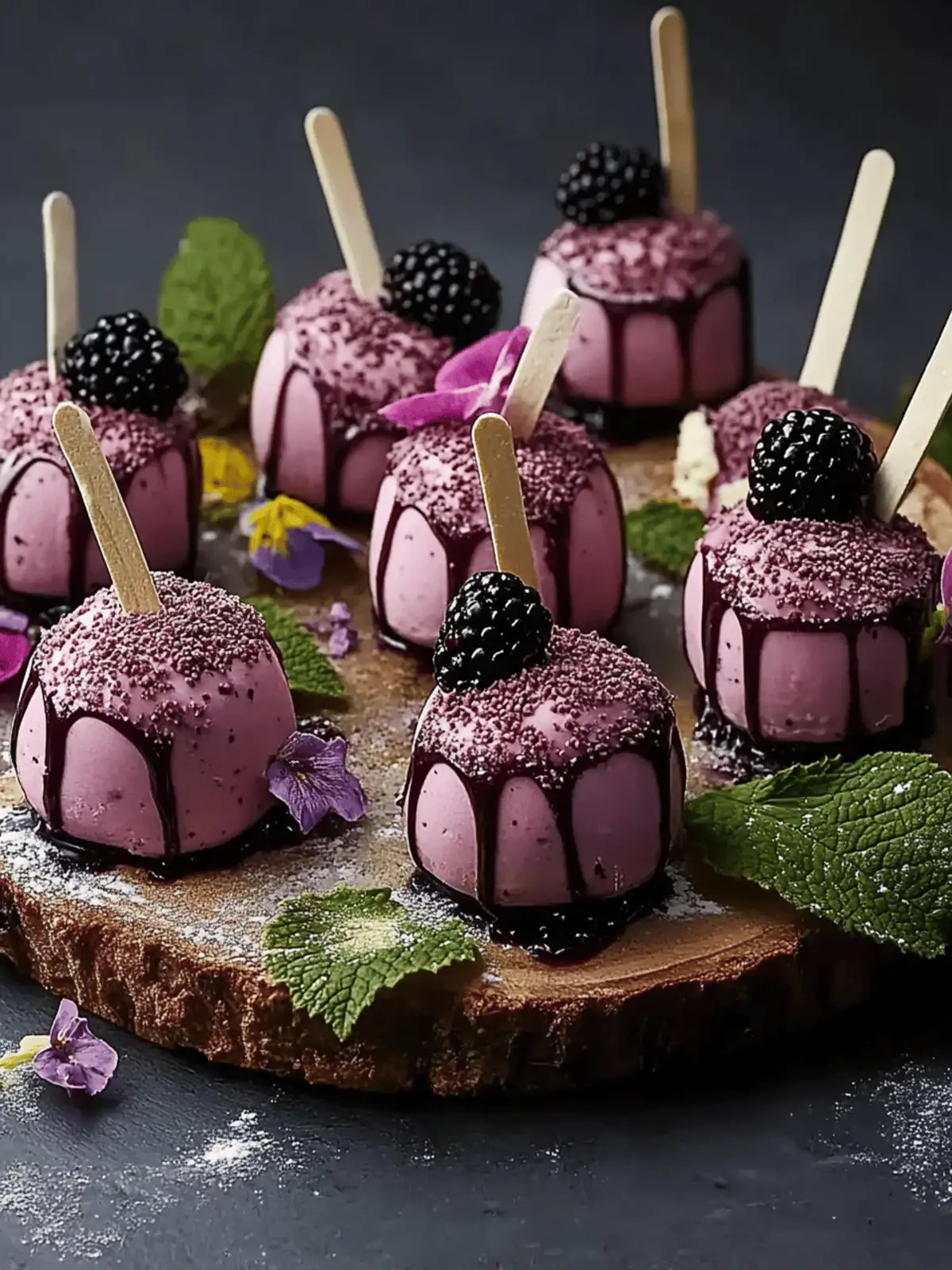 Forest Blackberry Cheesecake Pops: A Magical Treat Awaits 4 Forest Blackberry Cheesecake Pops: A Magical Treat Awaits