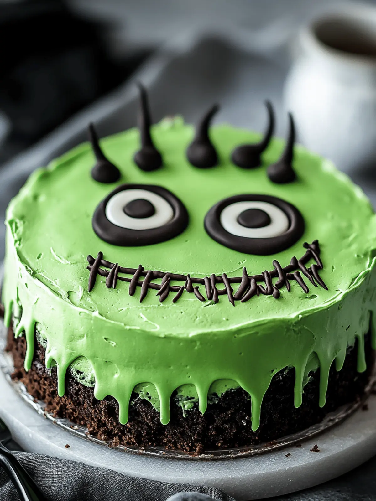 Frankenstein Cheesecake That Will Scare Up Sweet Cravings 4 Frankenstein Cheesecake