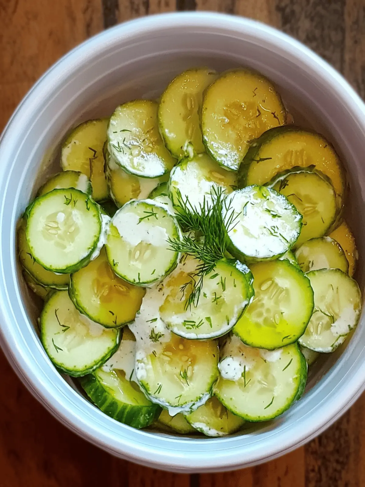 Pickle Juice Ranch Cucumber Salad: A Refreshing Summer Treat 2 Pickle Juice Ranch Cucumber Salad