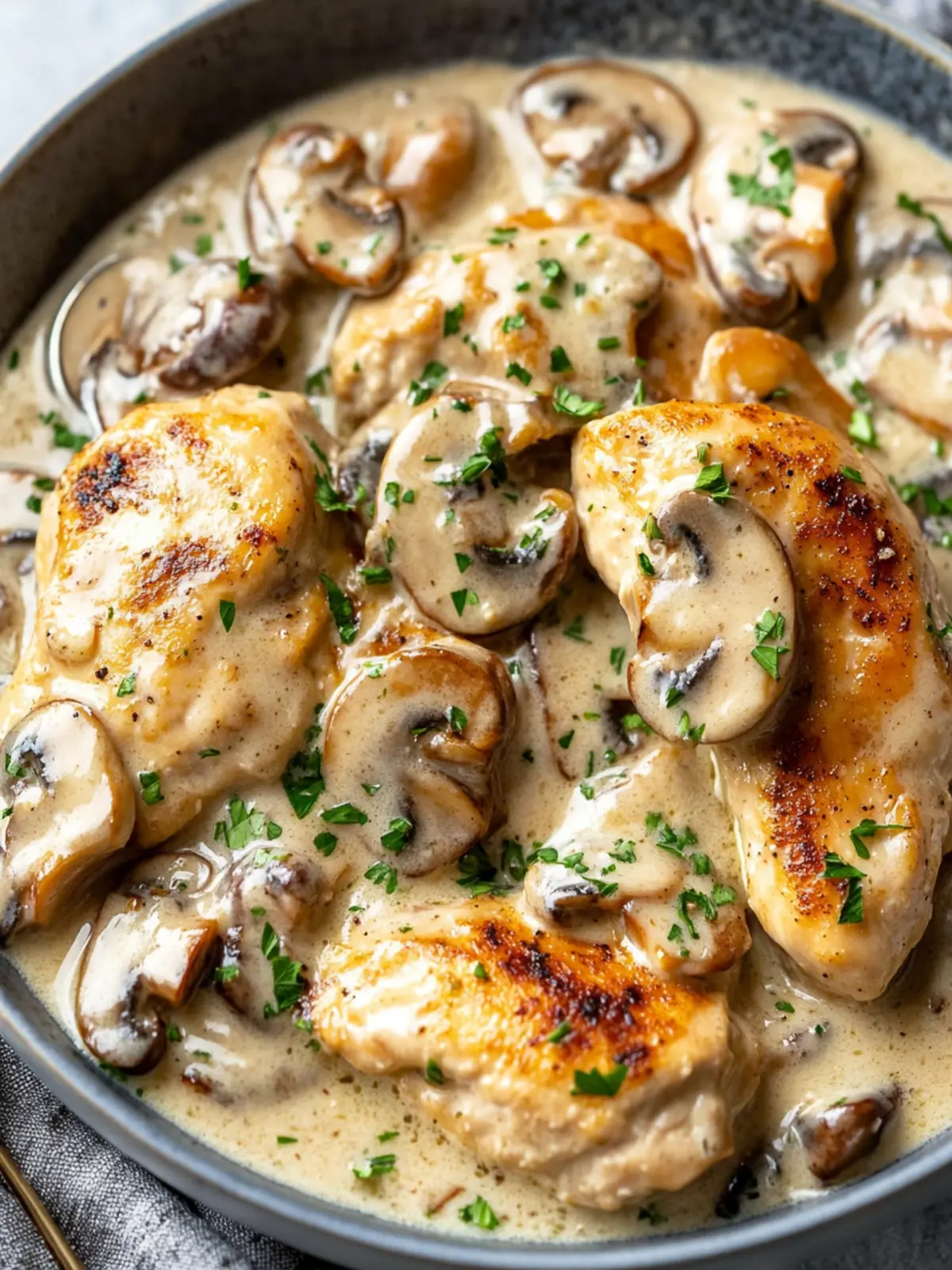 Creamy Mushroom Chicken