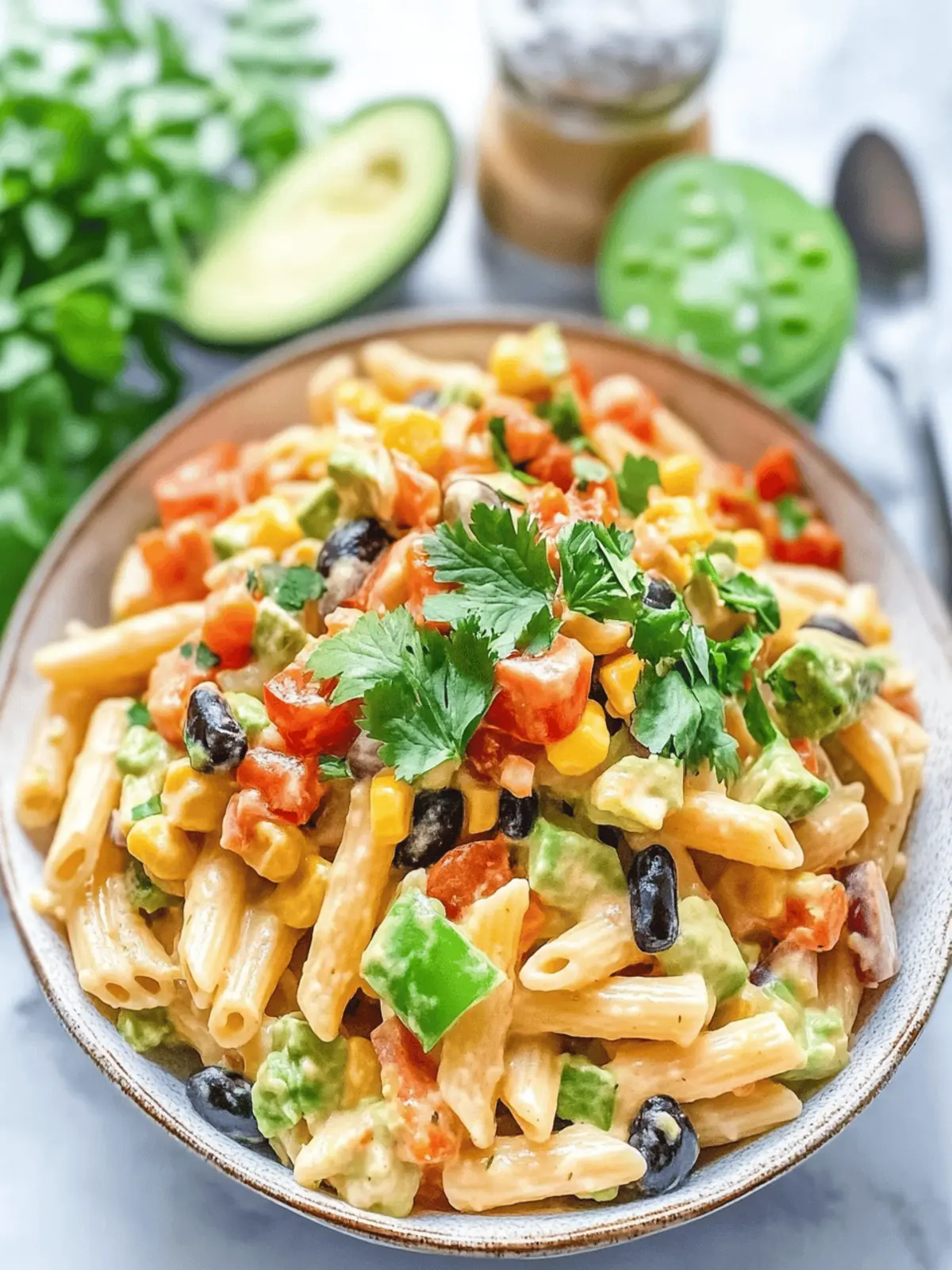 Zesty Southwest Pasta Salad That'll Spice Up Your Meals 2 Southwest Pasta Salad