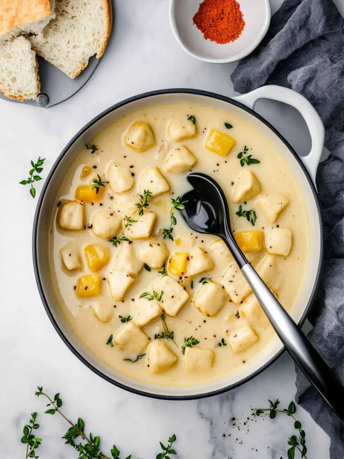 Creamy Knoephla Soup