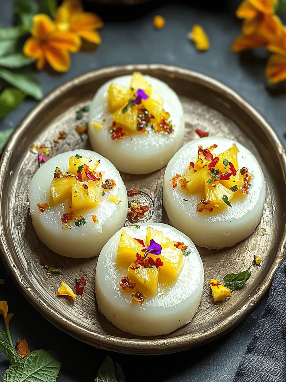 Pineapple Sandesh: A Tropical Twist on Classic Indian Sweets 4 Pineapple Sandesh